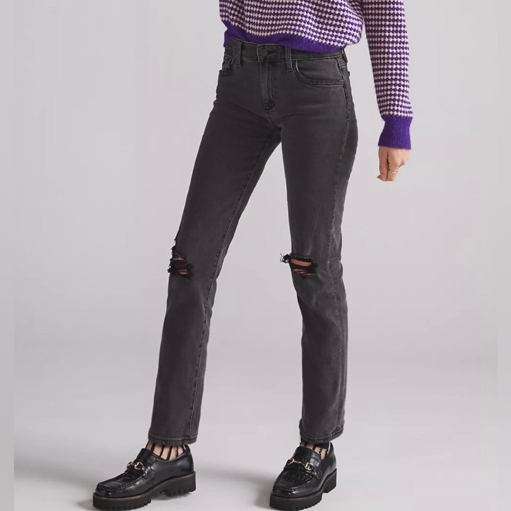 JOES JEANS "THE LARA" MID RISE CIGARETTE ANKLE JEANS